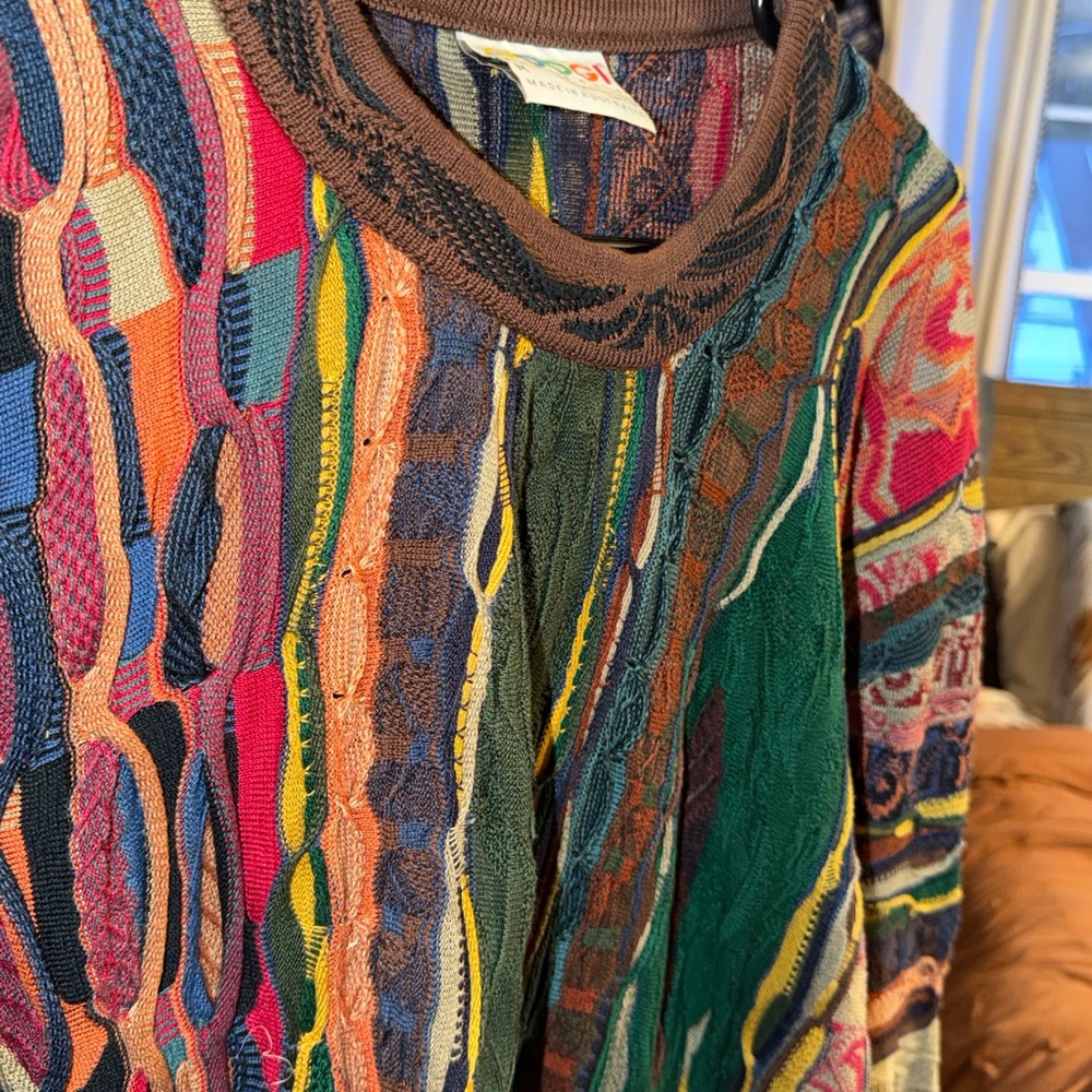 COOGI Multicolor Knit Sweater